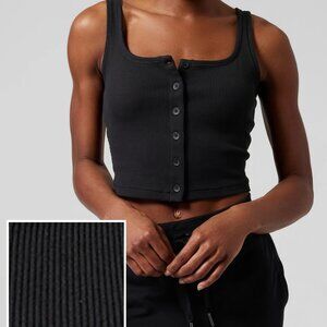 ATHLETA Half Moon Tank - New with tags - Size XL - BLACK